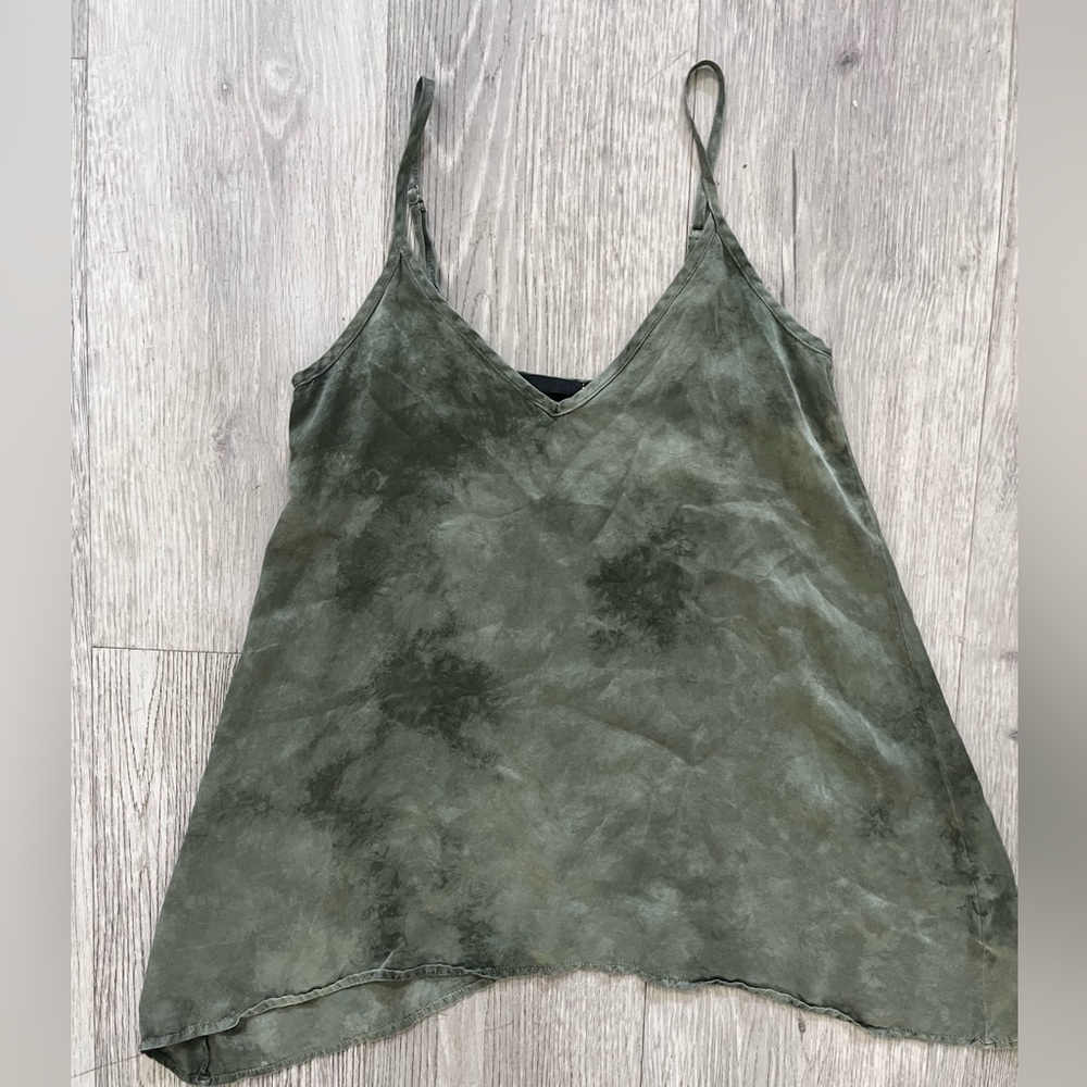 Silk tie dye cami XS MAJ